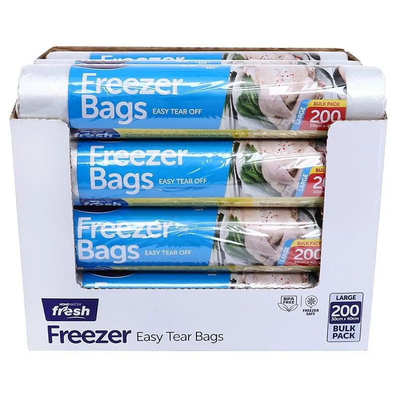 Freezer Bag Roll Bulk Pack 200pc (Large) 30cm X 40cm – image 4
