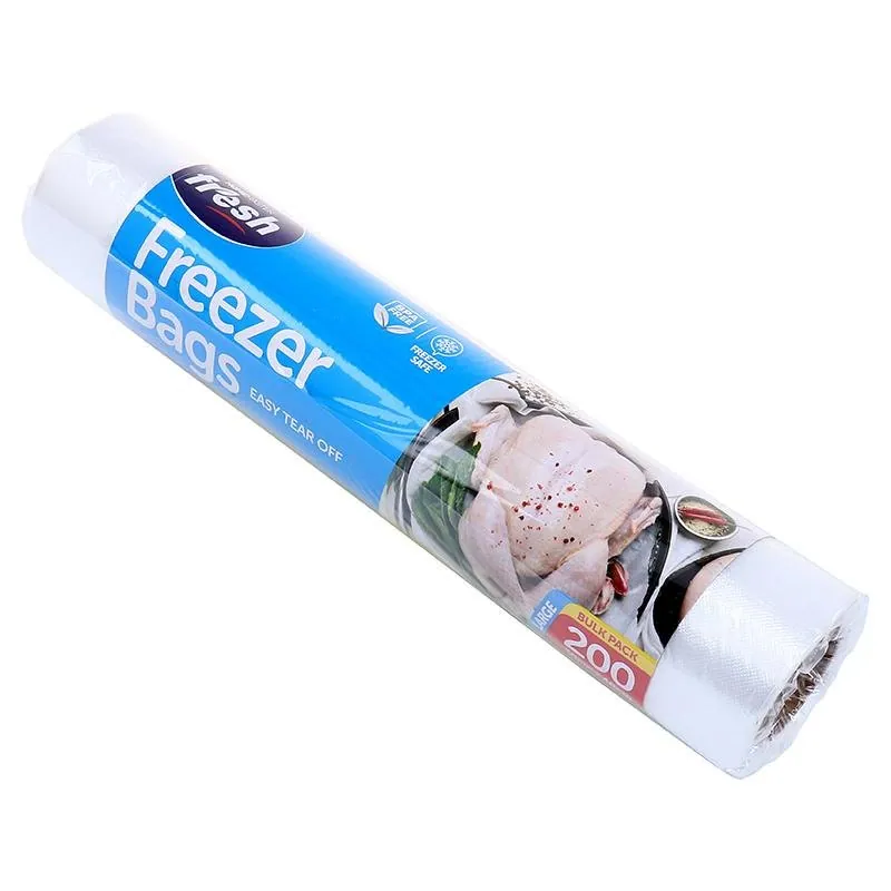 Freezer Bag Roll Bulk Pack 200pc (Large) 30cm X 40cm – image 2