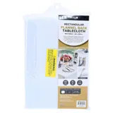 Tablecloth Elegant White Rectangular Peva, 130cm X 225cm (Seats 6-8) – image 2