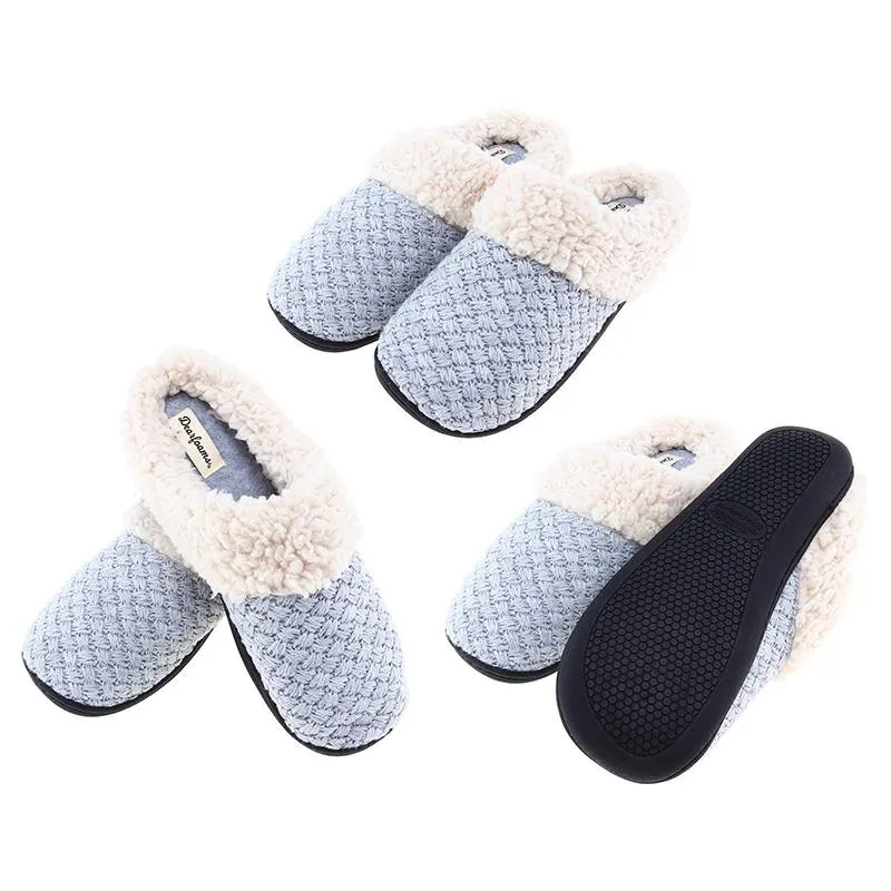 Slippers Premium Womens Sherpa Lined Assorted Colours 4 Sizes: S,m,l,xl – image 2