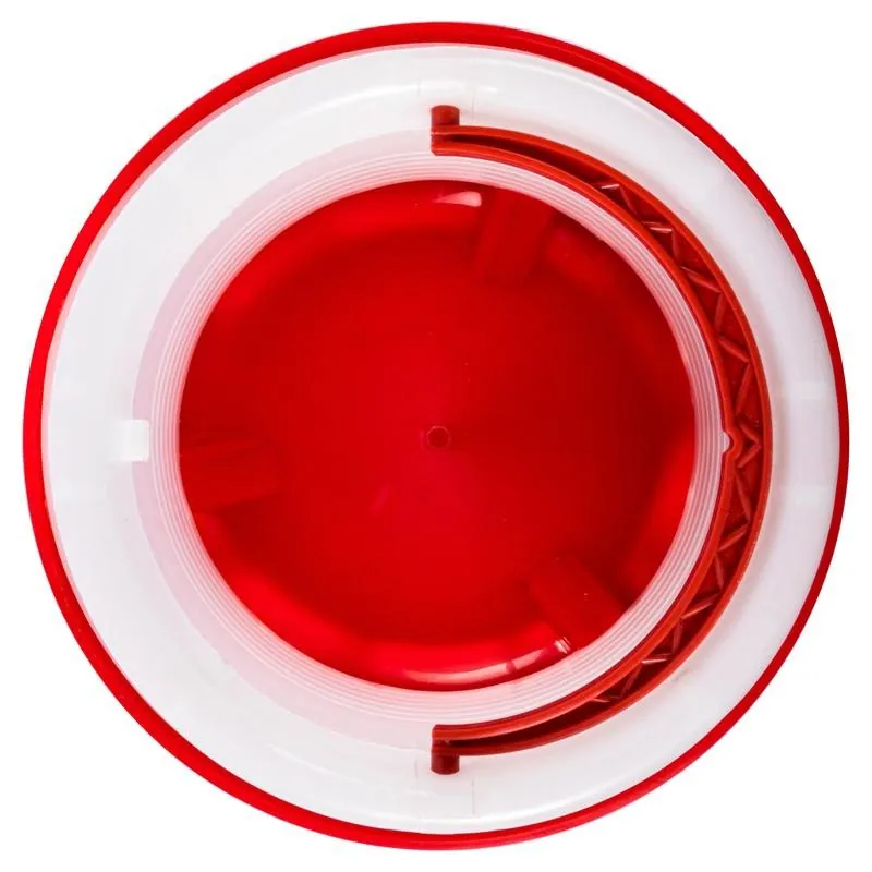 Chicken Feeder with Easy Pull-Up Handle Holds Up To 3kgs 27cm X 26cm – image 2