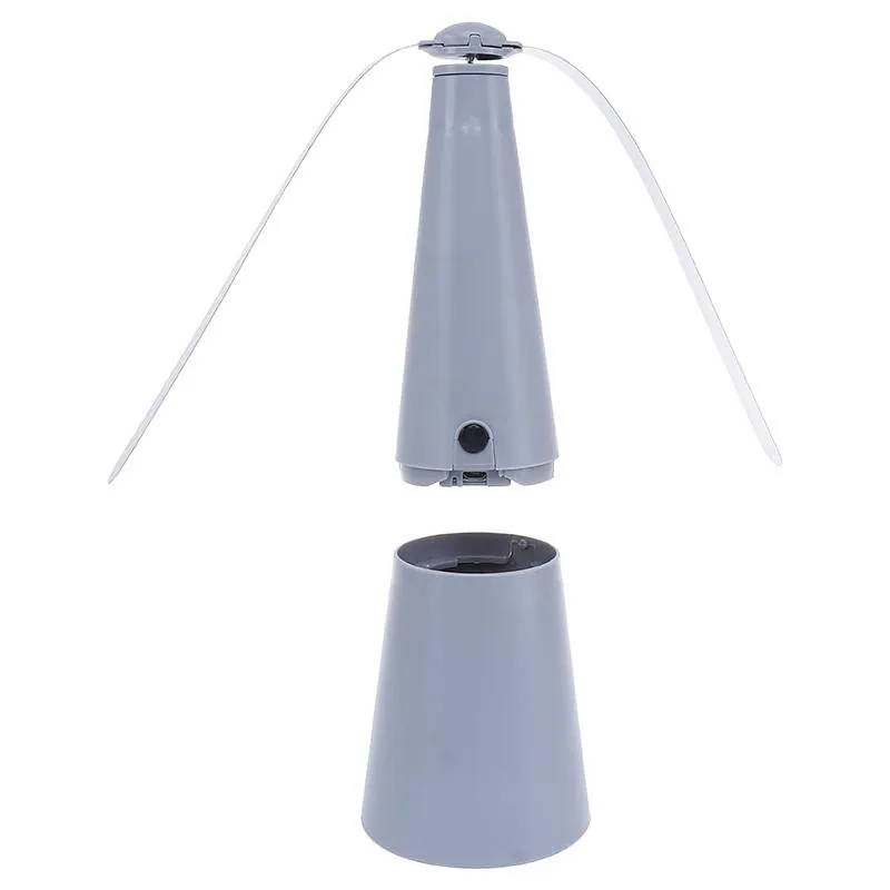 Fly Away Fan USB Recharge 24cm X 8cm X 8cm (Grey) – image 2