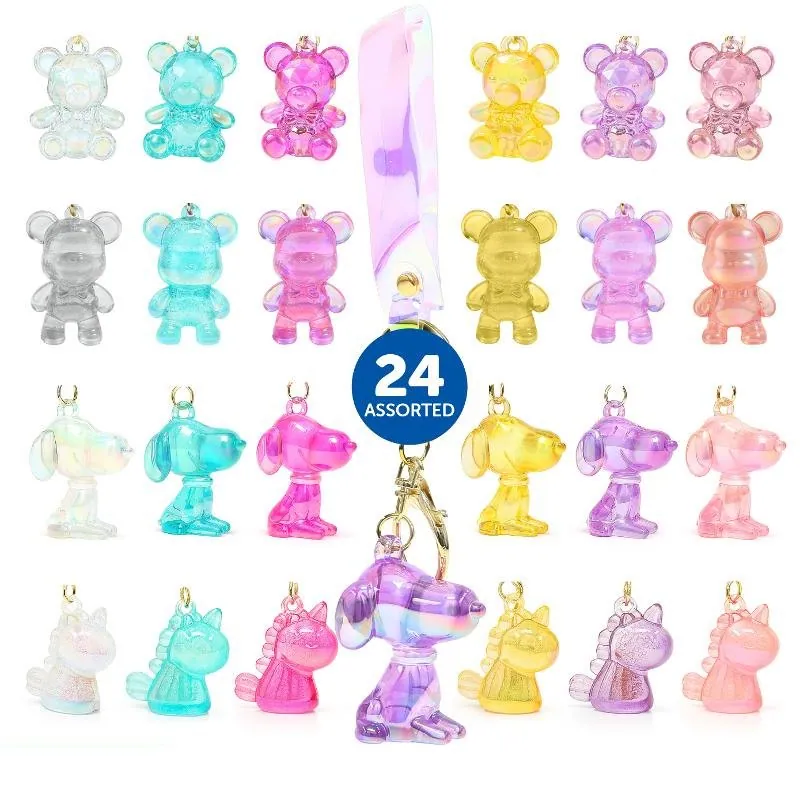 Keychain Bling Series 1 (4 Assorted Designs, 6 Colours) – image 4