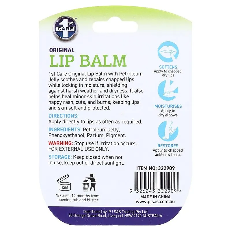 Lip Balm Original with Petroleum Jelly 7g Net – image 3