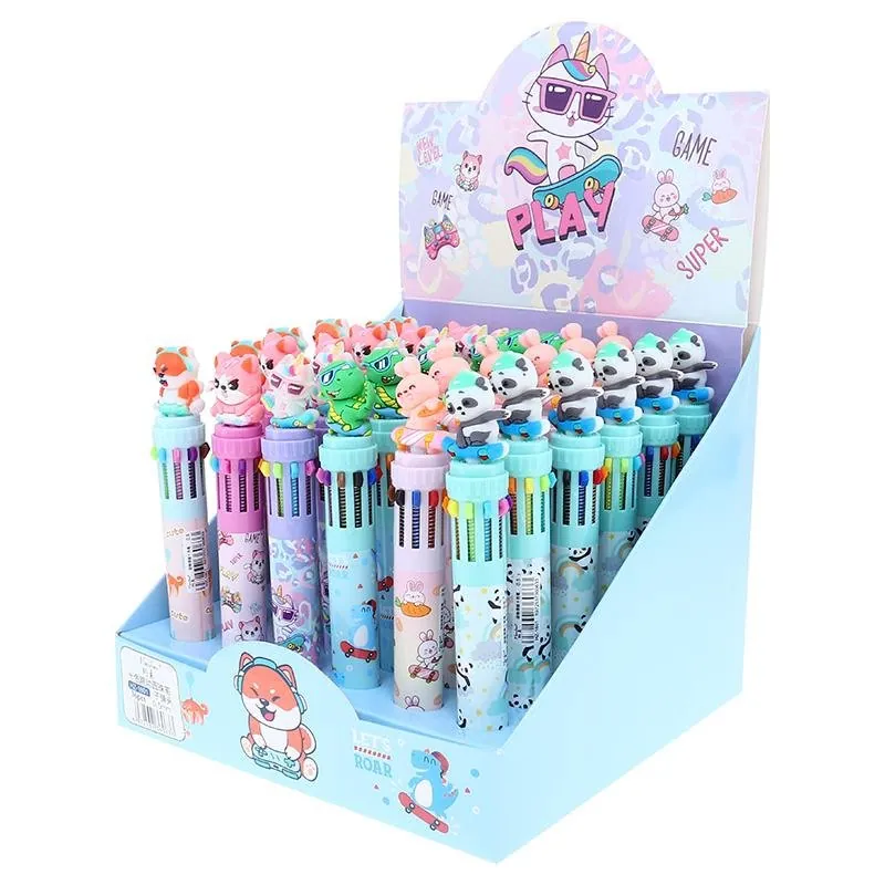 Pen 10-in-1 Character Pen Cats & Animals – image 3
