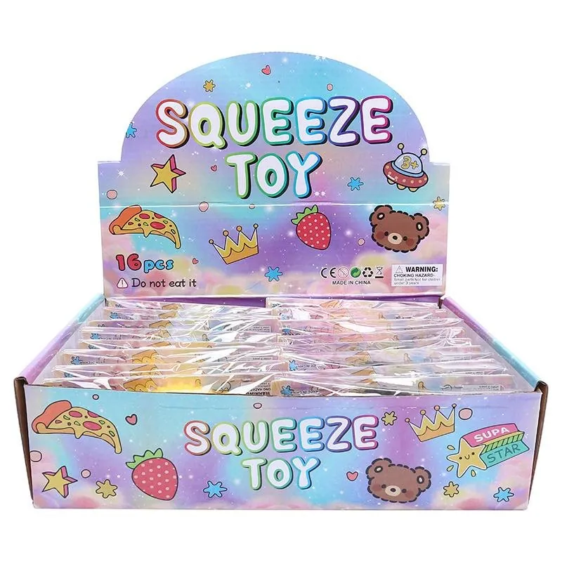 Squishy Squeeze - Treat Series Biscuit - Ø6cm - 4 Assorted Colours – image 4