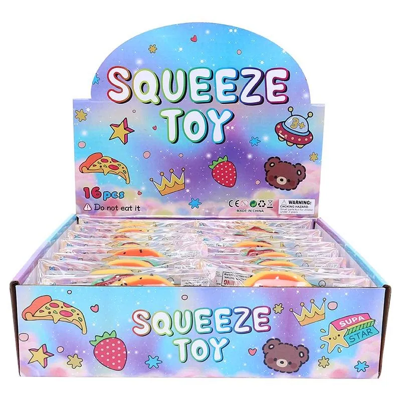 Squishy Squeeze - Food Series Hamburger - Ø7cm – image 4