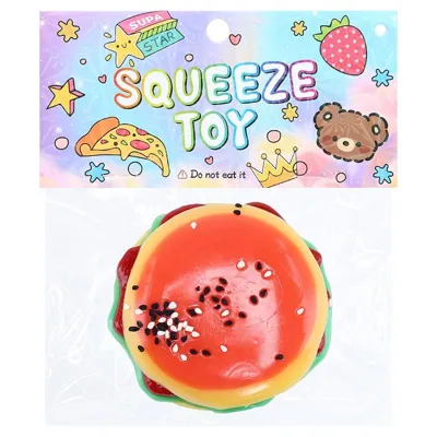 Squishy Squeeze - Food Series Hamburger - Ø7cm