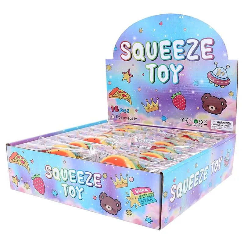 Squishy Squeeze - Food Series Hamburger - Ø7cm – image 3
