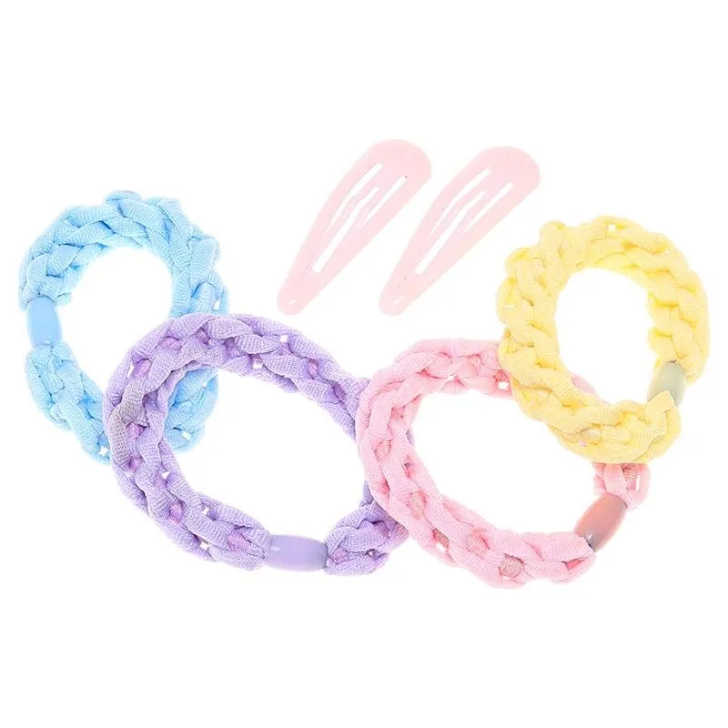 Hair Clips Set Assorted Colours & Pieces Pastel Colours – image 2