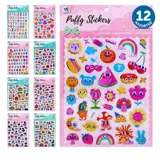 Sticker Set 3D 9 Assorted Designs 20cm X 25cm – image 2