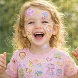 Sticker Set 3D 9 Assorted Designs 20cm X 25cm – image 1