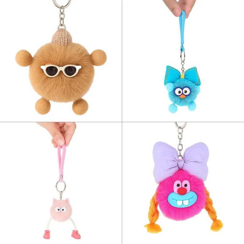 Keychain Furry 8 Assorted Designs – image 3