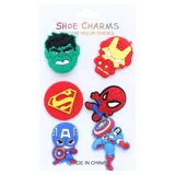 Shoe Accessory Charms 6pc 12 Assorted Designs – image 1