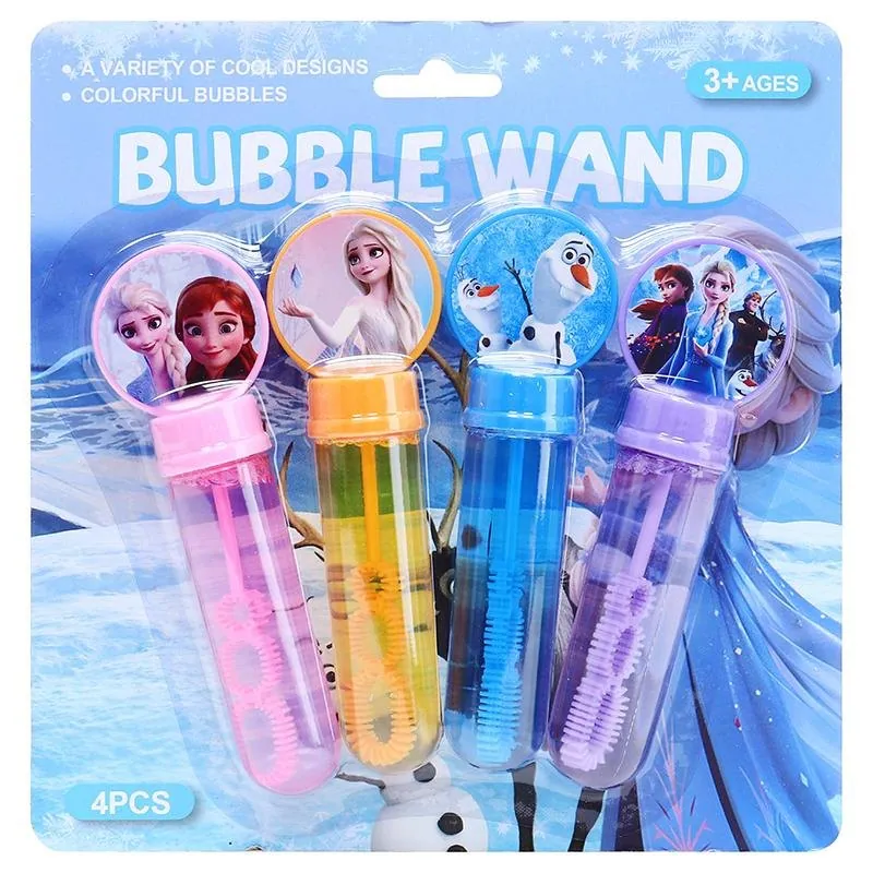 Princess Bubble Wand 35ml Each 14cm X 2.5cm 4pk – image 4