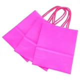 Craft Paper Bags 15cm X 12cm X 6cm 3pk - 4 Assorted Colours – image 1