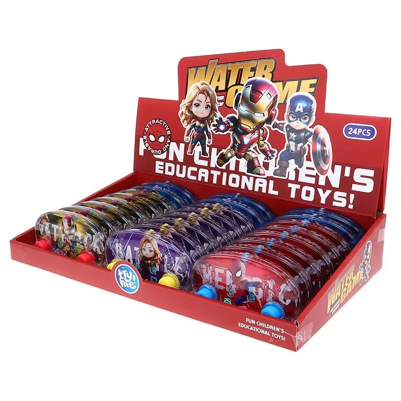 Hand Held Water Skill Game Ultimate Hero's 12cm X 6cm X 2.5cm 4 Assorted Designs – image 3