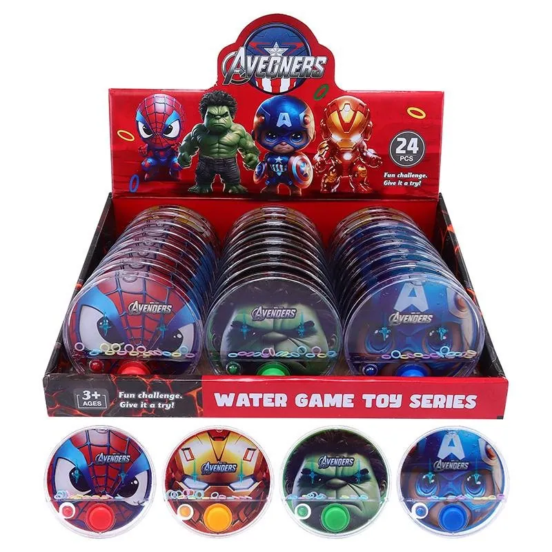 Hand Held Water Skill Game Legends Unite 9.8cm X 9.8cm X 2cm 4 Assorted Designs – image 4