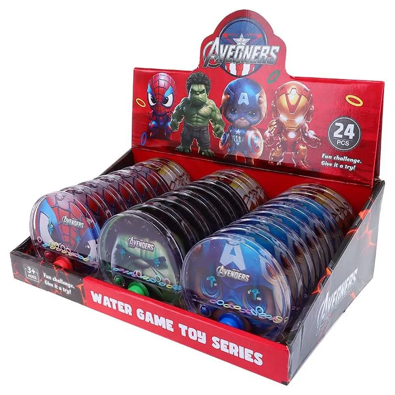 Hand Held Water Skill Game Legends Unite 9.8cm X 9.8cm X 2cm 4 Assorted Designs – image 3