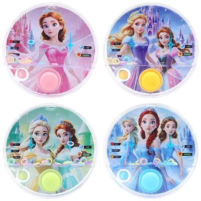 Hand Held Water Skill Game Royal Adventure 9.8cm X 9.8cm X 2cm 4 Assorted Designs