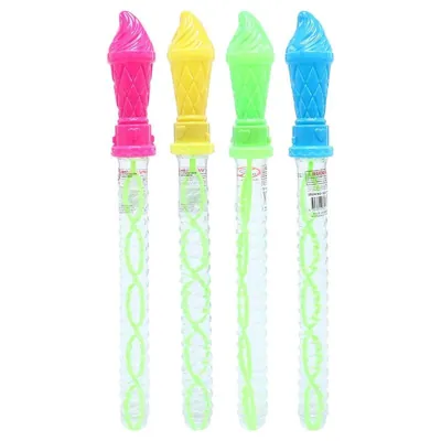 Bubble Wand Ice Cream Head Designs 4 Assorted