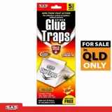 Sas Pest Control Glue Trap Spider 5pk 7cm X 20cm White & Clear Glue – image 4
