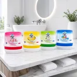 Solid Gel Air Freshener 150g Net - 4 Scents Assorted: Lemon, Jasmine, Lily, Ocean – image 2