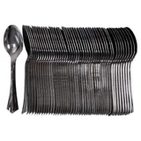 Reusable Cutlery Metallic Spoon 48pk - 16cm – image 1