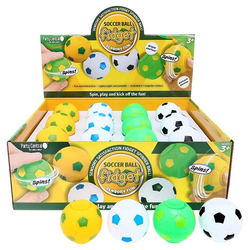 World Cup Theme Fidget Spinner 5cmØ Multi Colour – image 4