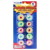 Numbered Stamps 0-9 10pk Assorted Colours – image 4