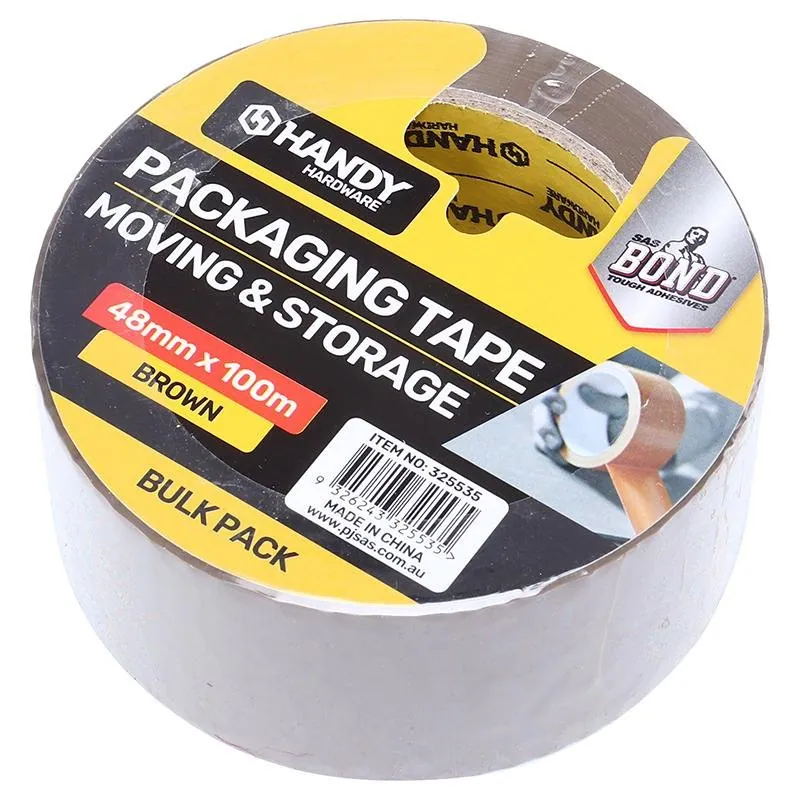 Tape Packaging Brown 48mm X 100m (Bulk) – image 3
