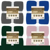 Blanket Sherpa 150cm X 200cm Assorted Colours – image 2