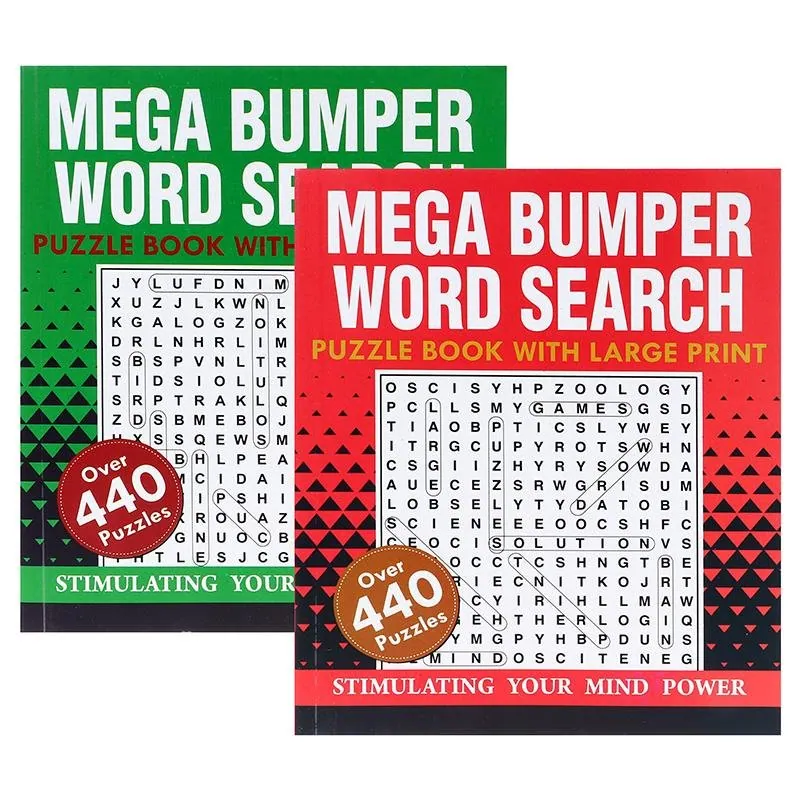 Book Word Search Bumper Large Print 480pg 210mm X 175mm – image 4