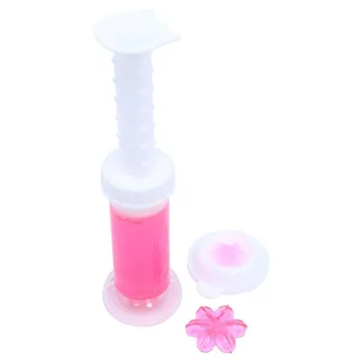Toilet Gel Discs & Dispenser 36ml (12 Applications) 3 Assorted Scents: Floral Bloom, Fresh Pine, Lemon Burst