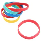 Rubber Bands Assorted Colour 100g - Extra Thick 6mm – image 1