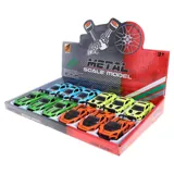 Diecast Pull Back Sports Car- 4 Assorted Colours, Blue, Green, Yellow, Orange – image 3