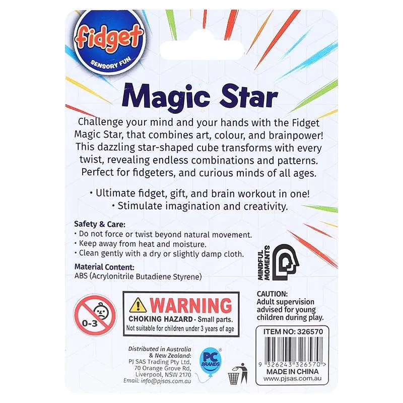 Fidget Magic Star 5.5cm – image 3