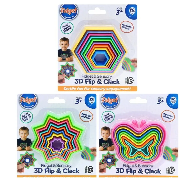 Fidget Flip & Clack - 3 Assorted Designs – image 4