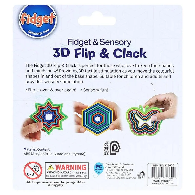 Fidget Flip & Clack - 3 Assorted Designs – image 3