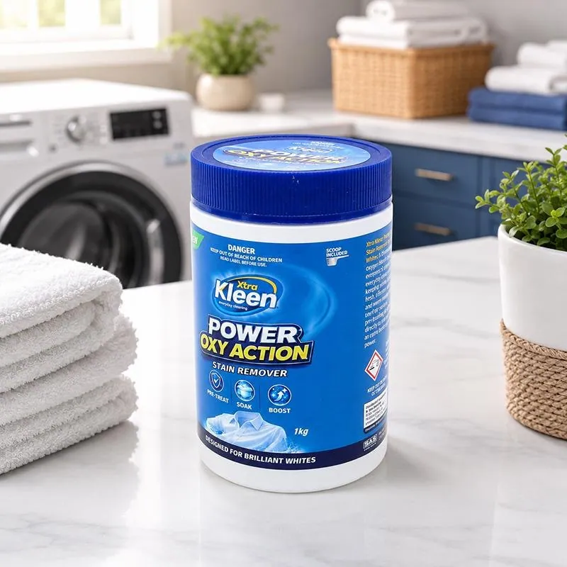 Laundry Stain Remover, Soaker, In-Wash Booster Powder with Scoop - Brilliant Whites Formula 1kg Net – image 2