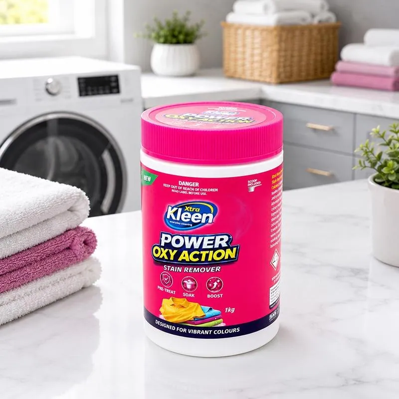 Laundry Stain Remover, Soaker, In-Wash Booster Powder with Scoop - Brighter Colours Formula 1kg Net – image 2