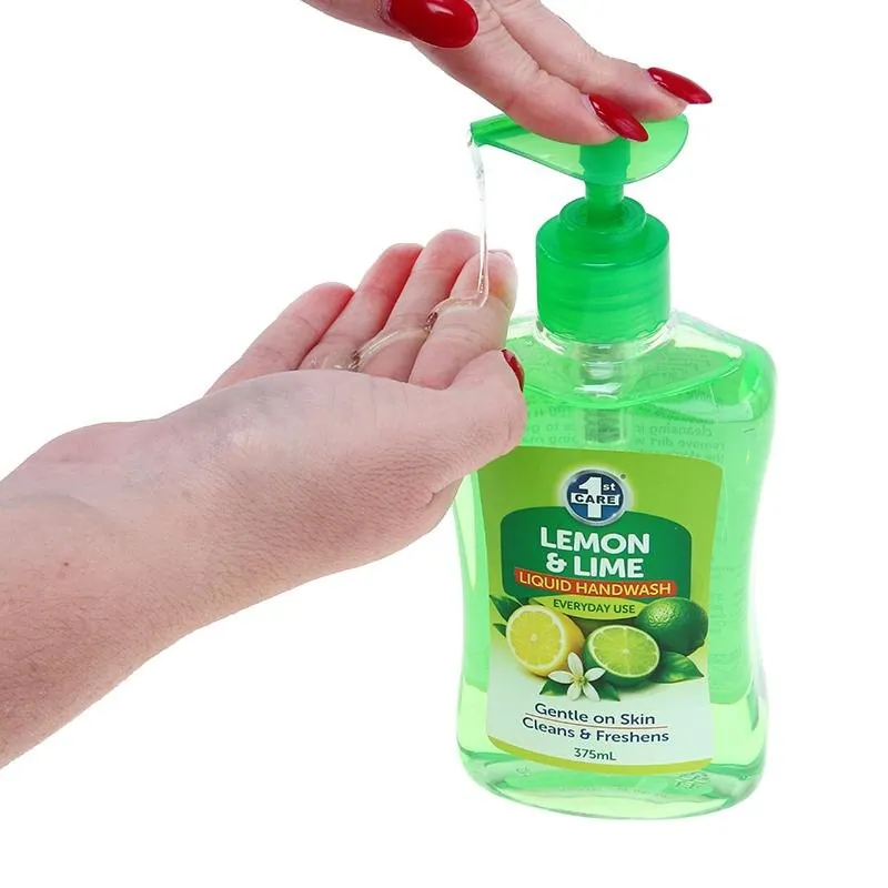 Liquid Handwash 375ml - Lemon & Lime – image 2
