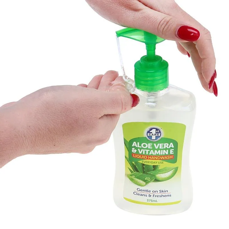 Liquid Handwash 375ml - Aloe Vera & Vitamin E – image 2