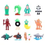 Myth Legend Figurine Collectable with Keychain Mystery Blind Box - 12 Assorted (Series 2) – image 1