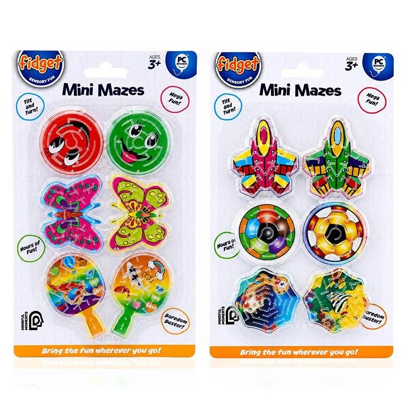 Fidget Puzzle Mazes 6pk - 2 Assorted Packs – image 4