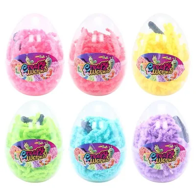Fidget Moving Worms - 6 Assorted Colours