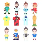 Football Stars Keychain Blind Box 12 Assorted Characters – image 1