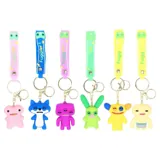 Monster Keychain Blind Box 6 Assorted Characters – image 1