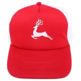 Hat Trucker Christmas Adults Green & Red – image 2
