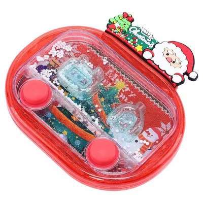 Hand Held Water Skill Game Christmas 14cm X 13cm, 4 Assorted Designs